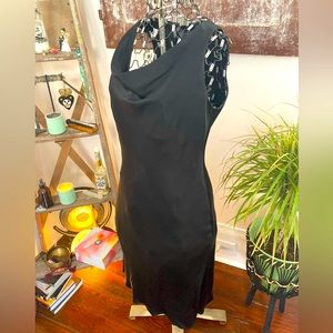 Vintage Silk Jacquard Banana Republic LBD